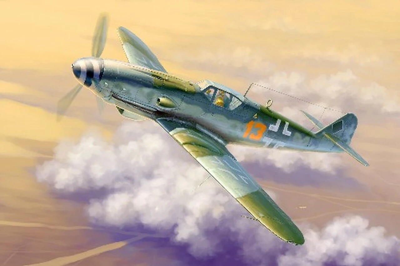 Messerschmitt Bf 109K-4 German Fighter 1/32 Trumpeter