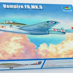 Vampire FB.MK.9 British Fighter 1/48 Trumpeter