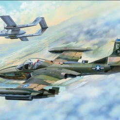 US A-37B Dragonfly Light Attack Aircraft 1/48 Trumpeter