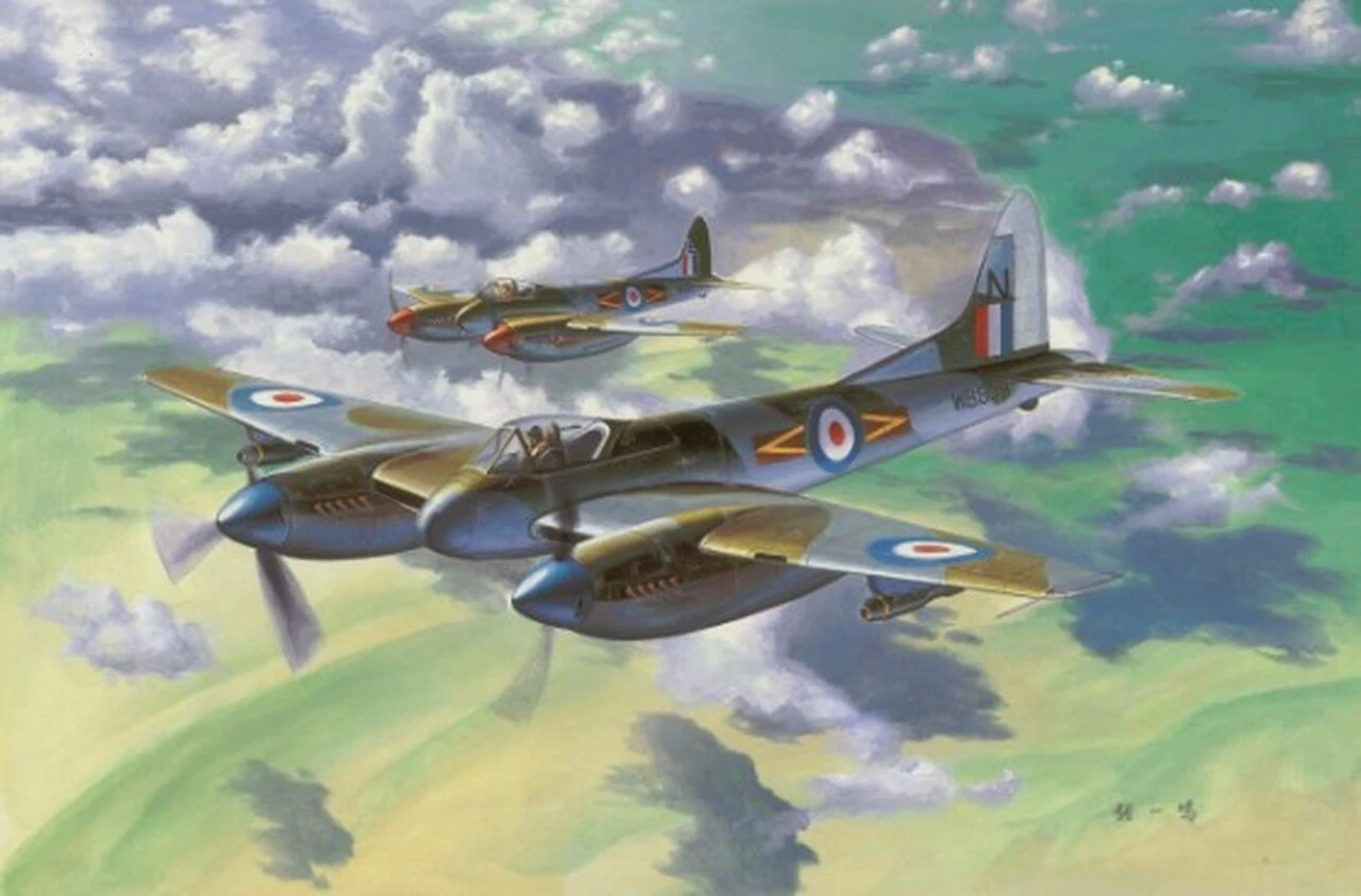 De Havilland Hornet F.3 Fighter 1/48 Trumpeter - Image 10