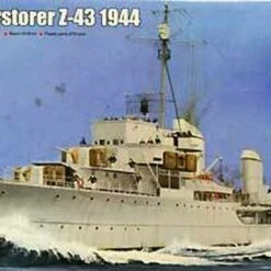 German Zerstorer Z-43 Destroyer 1944 1/350 Trumpeter