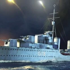 HMS Zulu British Tribal Class Destroyer 1941 1/350 Trumpeter