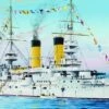 Tsesarevich Russian Navy Battleship 1904 1/350 Trumpeter