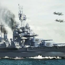 USS Maryland BB-46 Battleship 1945 1/700 Trumpeter