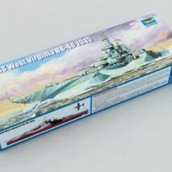 USS West Virginia BB-48 Battleship 1945 1/700 Trumpeter
