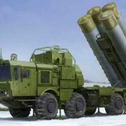 Russian 40N6 of 51P6A TEL S400 Surface-to-Air Missile System 1/35 Trumpeter
