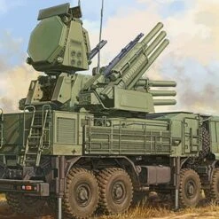 Russian 72V6E4 Combat Unit of 96K6 Pantsir-S1 ADMGS with RLM SOC S-band Radar 1/35 Trumpeter