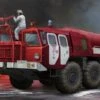 AA60 (MAZ7310) Model 160.01 ARFF Airport Fire Fighting Vehicle 1/35 Trumpeter