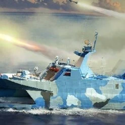 PLA Chinese Navy Type 22 Missile Boat 1/144 Trumpeter