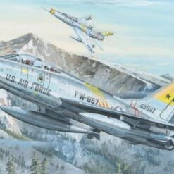 F-100F Super Sabre Fighter 1/32 Trumpeter