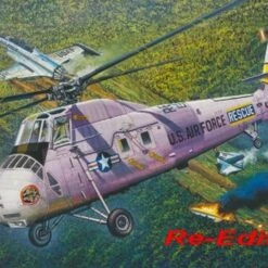 HH-34J USAF Combat Rescue Helicopter 1/48 Trumpeter