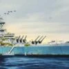 USS "Big Mo" Missouri Battleship 1/200 Trumpeter