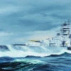 German Bismarck Battleship 1/350 Trumpeter