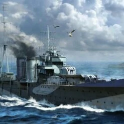 HMS Colombo British Light Cruiser 1/350 Trumpeter