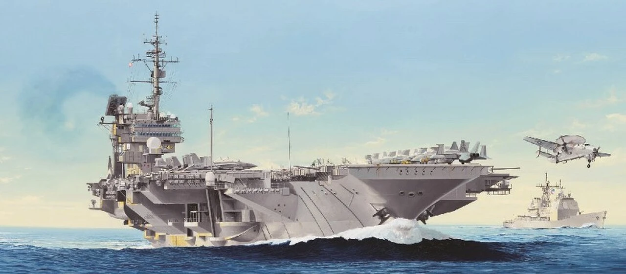 USS Constellation CV-64 Aircraft Carrier 1/350 Trumpeter