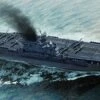 USS Enterprise CV-6 Aircraft Carrier 1/700 Trumpeter