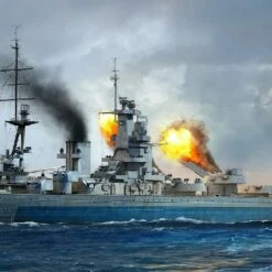 HMS Nelson British Battleship 1944 1/700 Trumpeter