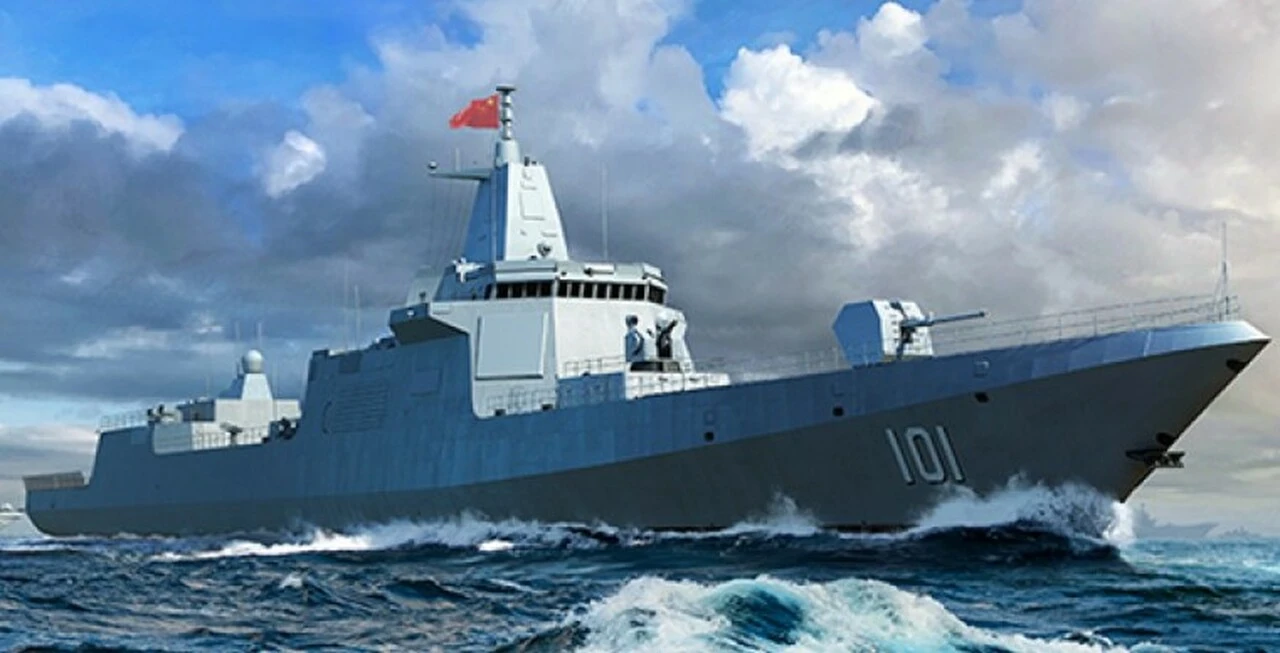 PLA Chinese Navy Type 055 Destroyer 1/700 Trumpeter