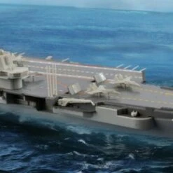 PLA Chinese Navy LiaoNing CV-16 Aircraft Carrier (Pre-Painted Snap) 1/1000 Trumpeter