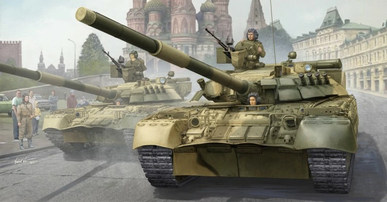 Russian T-80UD MBT 1/35 Trumpeter