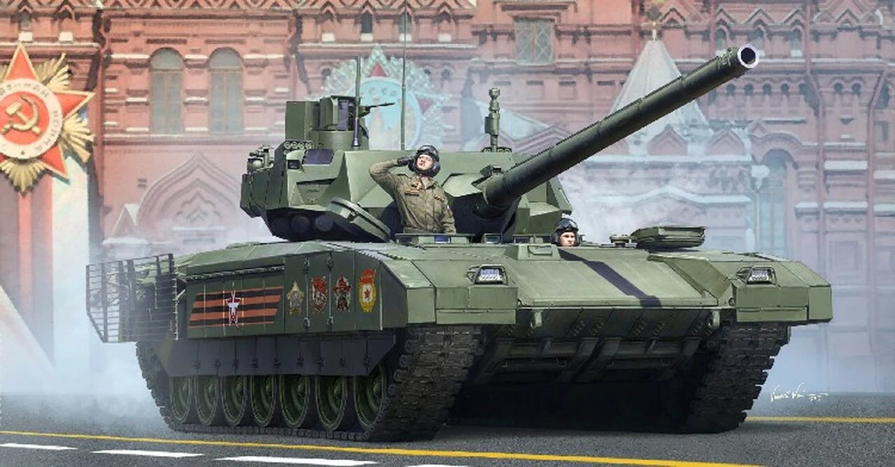 Russian T-14 Armata Main Battle Tank 1/35 Trumpeter