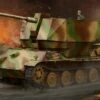 Flakpanther Tank w/8.8cm Flak 36/37 Gun 1/35 Trumpeter