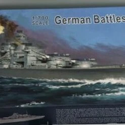 German H-Class H39 Hutten Battleship 1/700 Very Fire