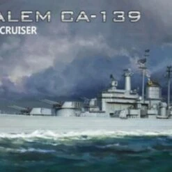 USS Salem CA-139 Heavy Cruiser 1/700 Very Fire