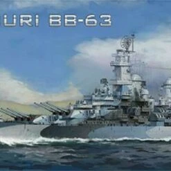 USS Missouri BB-63 Battleship 1/700 Very Fire