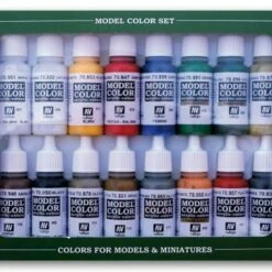 17ml Bottles Napoleonic French & British 1789-1815 Model Color Paint Set (16 Colors) Vallejo Paints