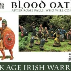 Blood Oaths Dark Age Irish Warriors w/Weapons (40) 28mm Wargames Atlantic
