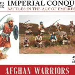 Imperial Conquests Afgan Warriors w/Weapons (40) 28mm Wargames Atlantic