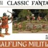 Classic Fantasy Halfling Milita w/Weapons (40) 28mm Wargames Atlantic