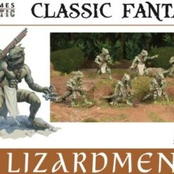 Classic Fantasy Lizardmen (24) 28mm Wargames Atlantic