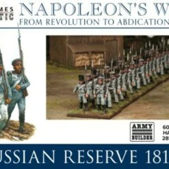 Napoleon's Wars Revolution to Abdication Prussian Reserve Infantry 1813-1815 (60) 28mm Wargames Atlantic
