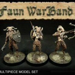 Fauns Half Beast/Man w/Weapons (24 w/2 Optional Centaurs) 28mm Wargames Atlantic