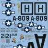B-29 Sic em!/Later Black Underside Scheme, Thumper 1/72 Warbird Decals