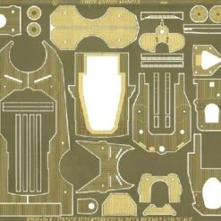 Bismarck/Tirpitz Superstructure Deck Plating 1/350 White Ensign Models