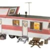 Built-N-Ready Double Decker Trailer LED Lighted O Woodland Scenics