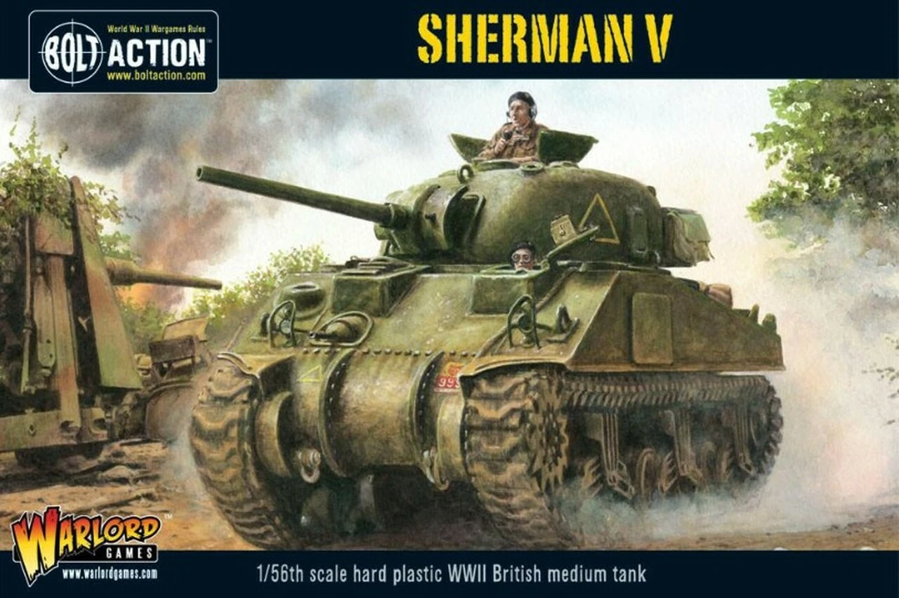 Sherman V British Medium Tank 28mm Warlord Games