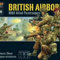 Bolt Action: WWII British Airborne Allied Paratroopers (30) (Plastic) 28mm Warlord Games