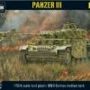 Panzer III German Medium Tank 28mm Warlord Games