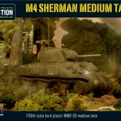 Bolt Action: WWII M4 Sherman US Medium Tank (Plastic) 28mm Warlord Games