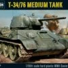 Bolt Action: WWII T34/76 Soviet Medium Tank (Plastic) 28mm Warlord Games