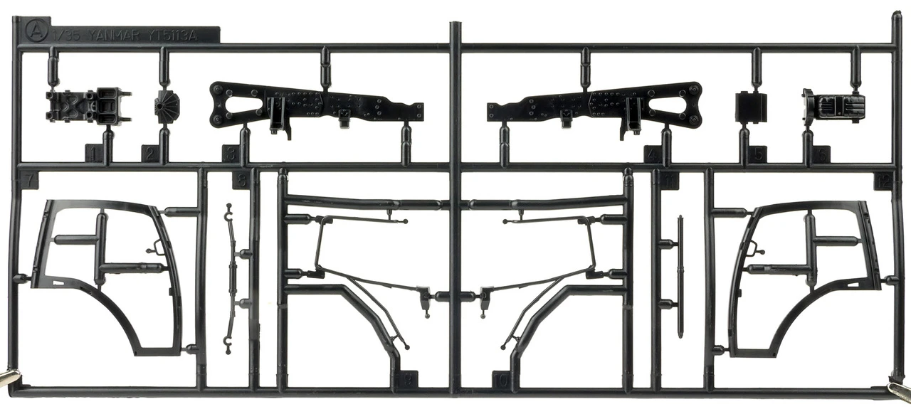 Yanmar YT5113A Tractor 1/35 Hasegawa - Image 6