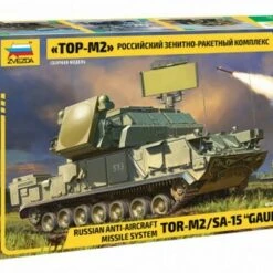 Russian TOR-M2/SA15 Gauntlet Anti-Aircraft Missile System Launch Vehicle 1/35 Zvezda