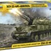 Soviet ZSU23-4M Shilka Self-Propelled Anti-Aircraft Weapon System Tank 1/35 Zvezda