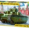 Soviet T35 Heavy Tank 1/35 Zvezda