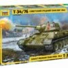 Soviet T34/76 Mod 1942 Medium Tank 1/35 Zvezda
