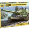 Soviet Su100 Tank Destroyer 1/35 Zvezda